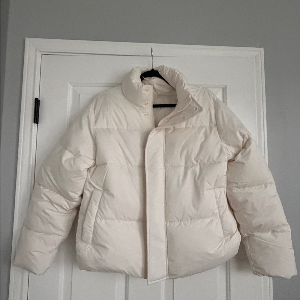 Fabletics white  Puffer Jacket
